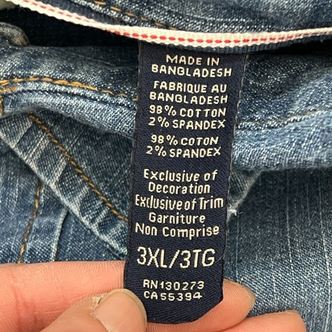 랭글러 투포켓 데님셔츠 r2169 상품이미지7