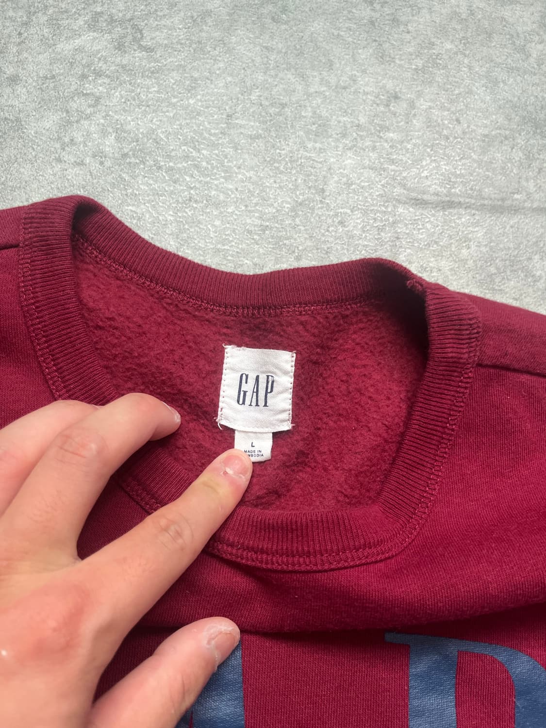 XL) 갭 맨투맨 상품이미지4