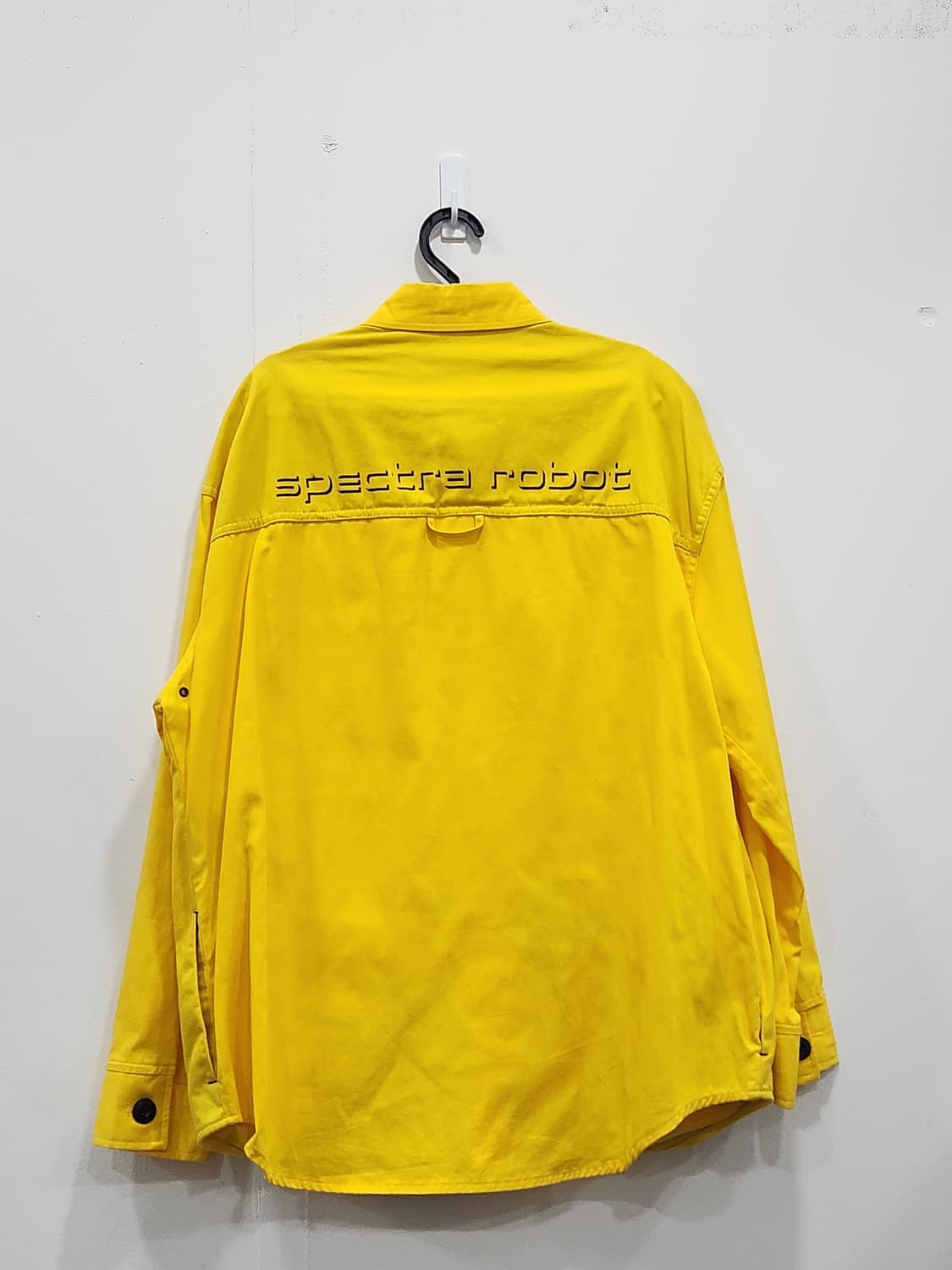 [M] 매니아매스 탄탄한 옐로우 포켓 셔츠 오버핏 남성 M 상품이미지2