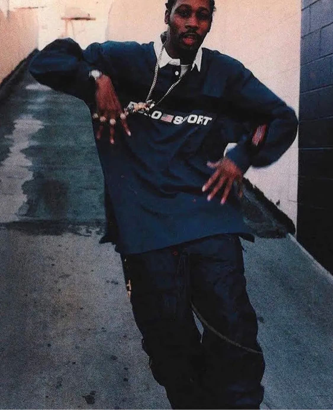 폴로 스포츠 롱슬리브 90s 상품이미지5