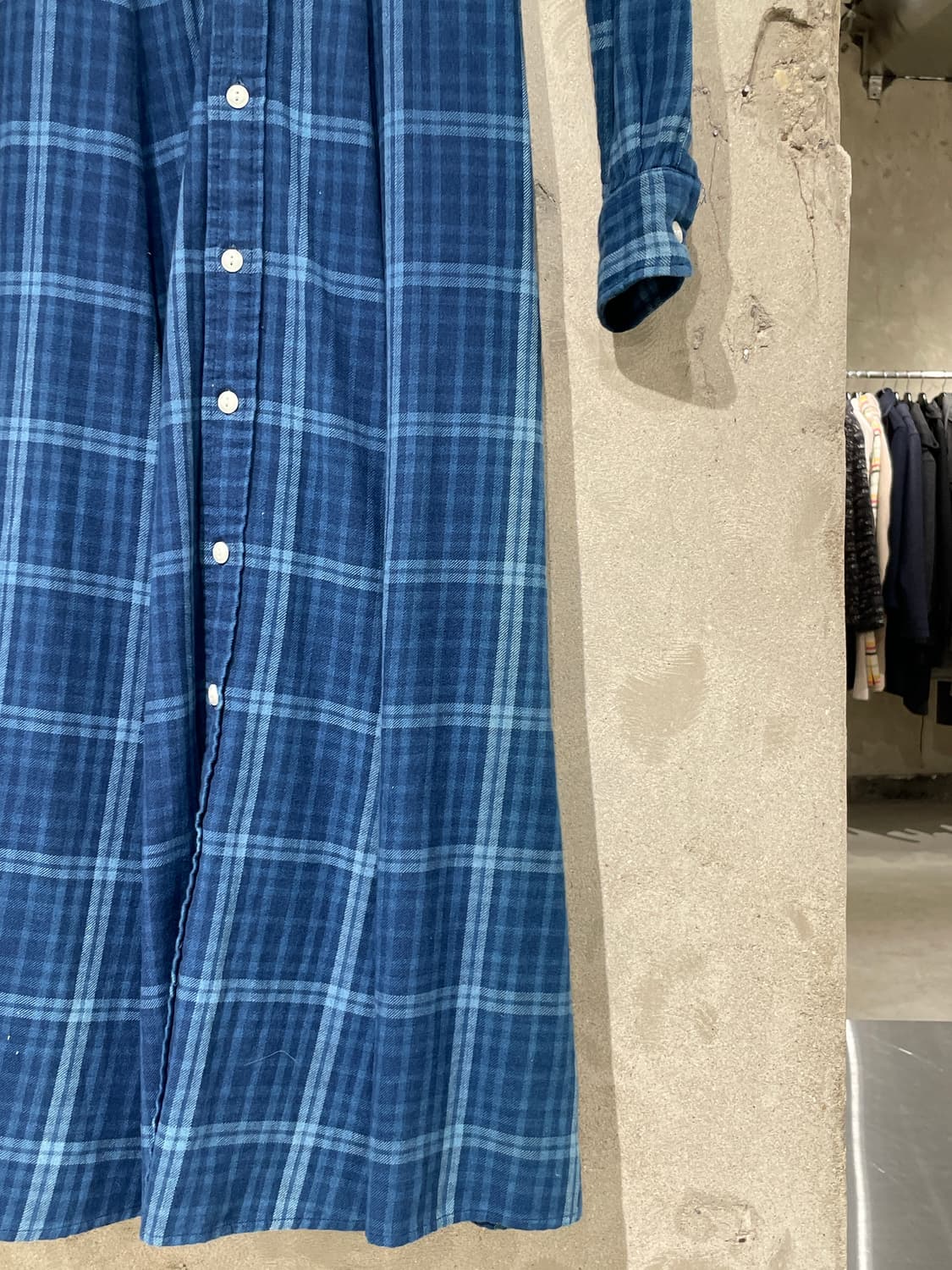 폴로 랄프로렌 블루 트윈 포켓 플레어 롱 원피스 상품이미지5