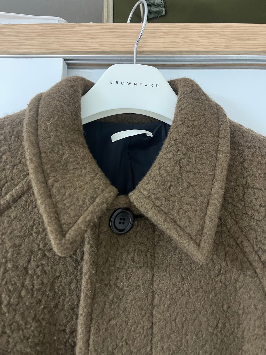 아모멘토 22FW 알파카 코트 (브라운) _M size 상품이미지5