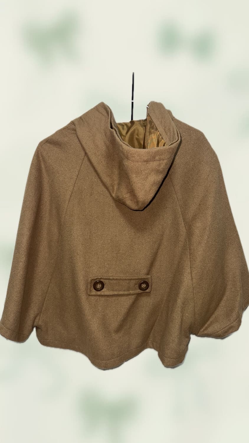 빈티지 모리걸 케이프 코트 상품이미지2