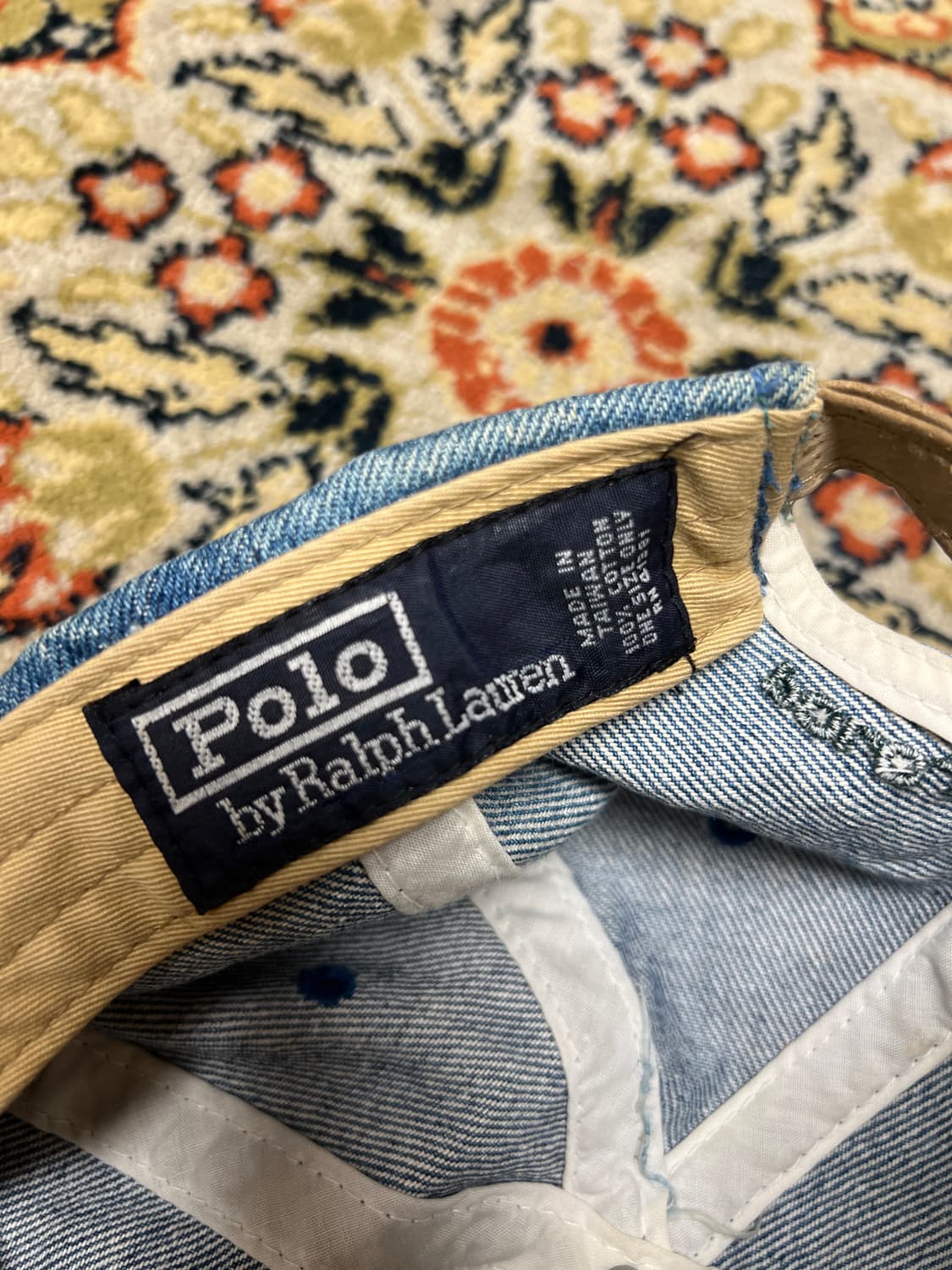 폴로 랄프로렌 데님 빈티지 볼캡 상품이미지5