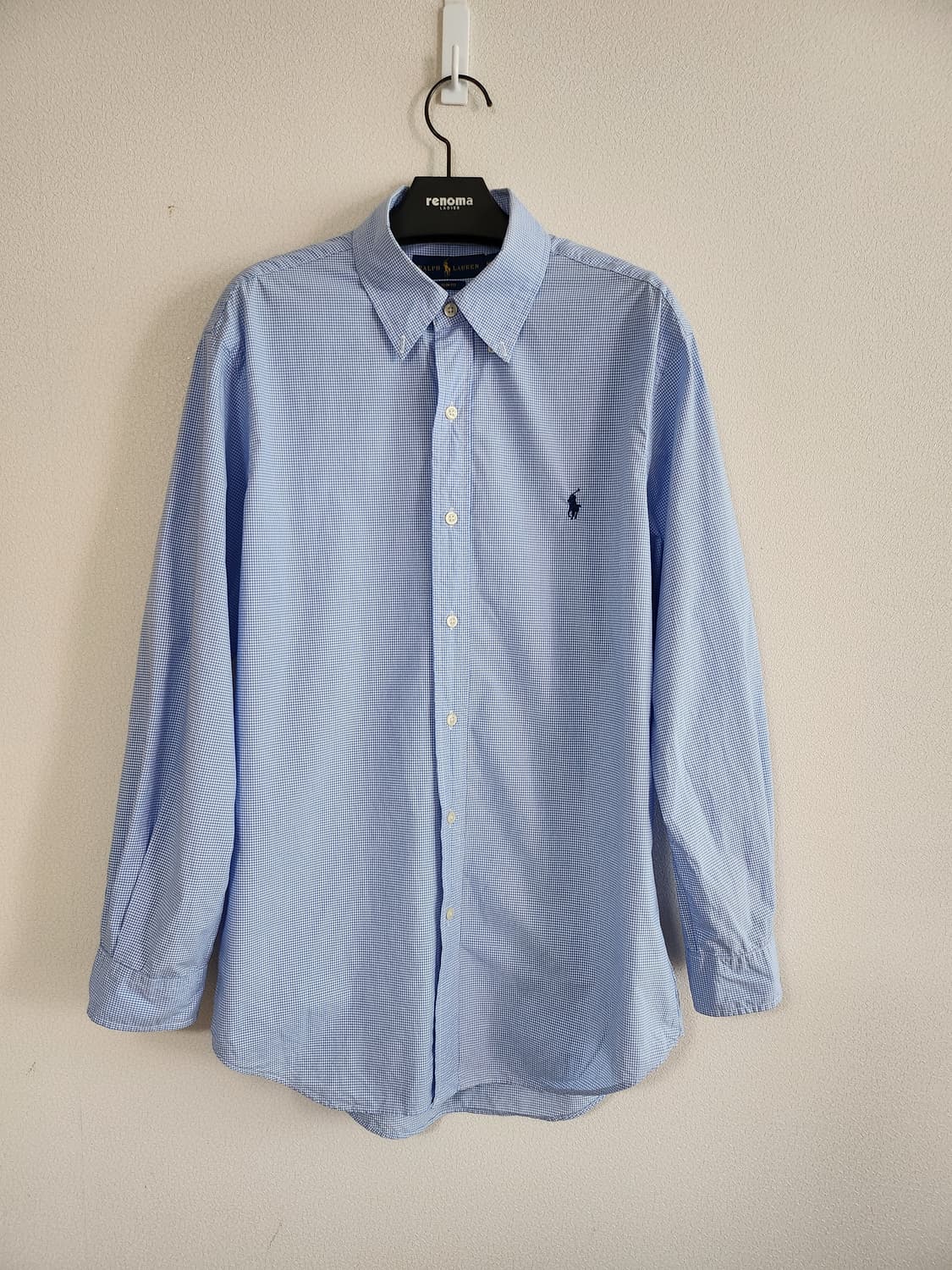 폴로랄프로렌 포플린체크셔츠 (M 상품이미지2