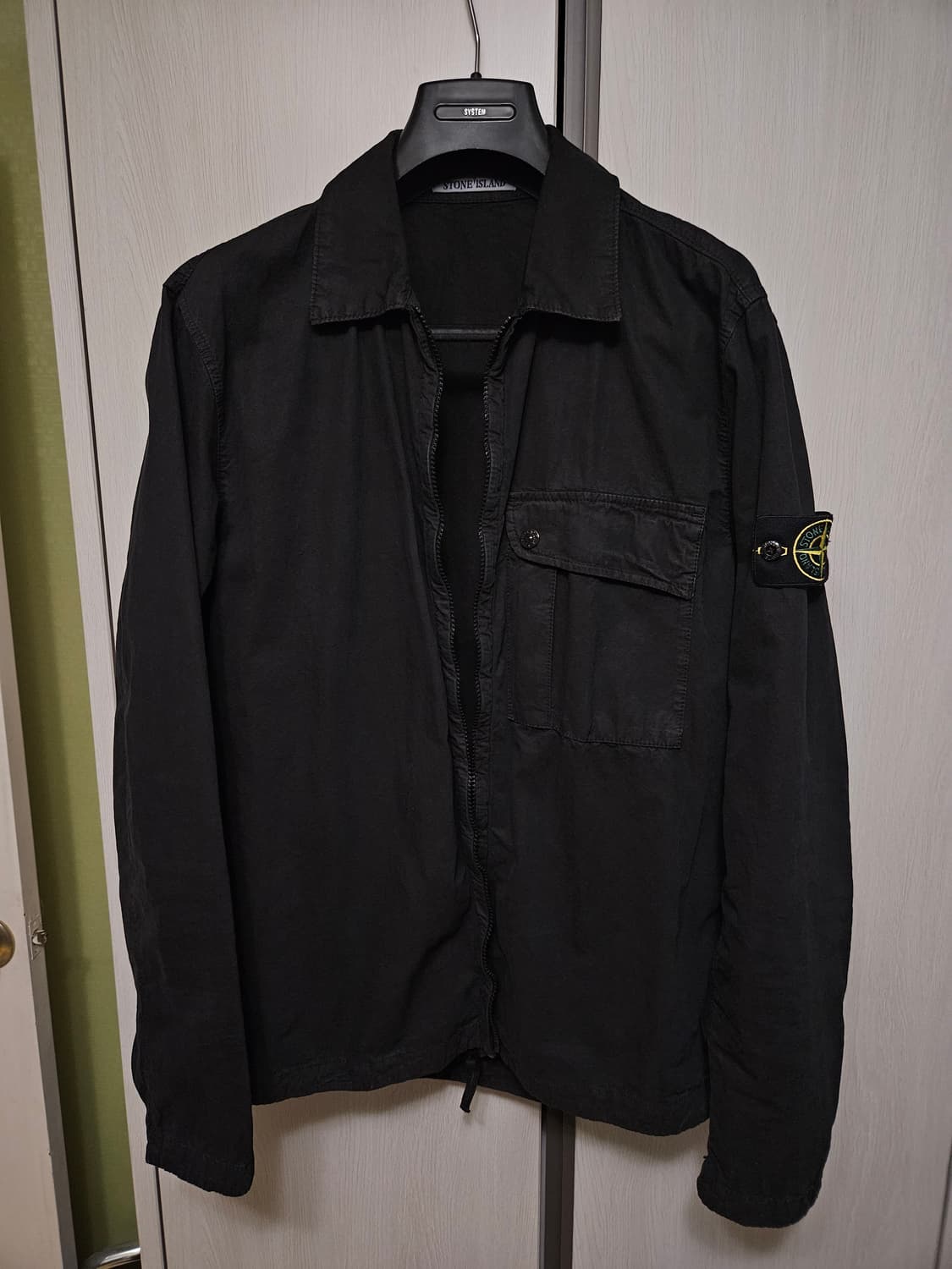 스톤아일랜드 24ss 올드이펙트 오버셔츠 L 상품이미지1