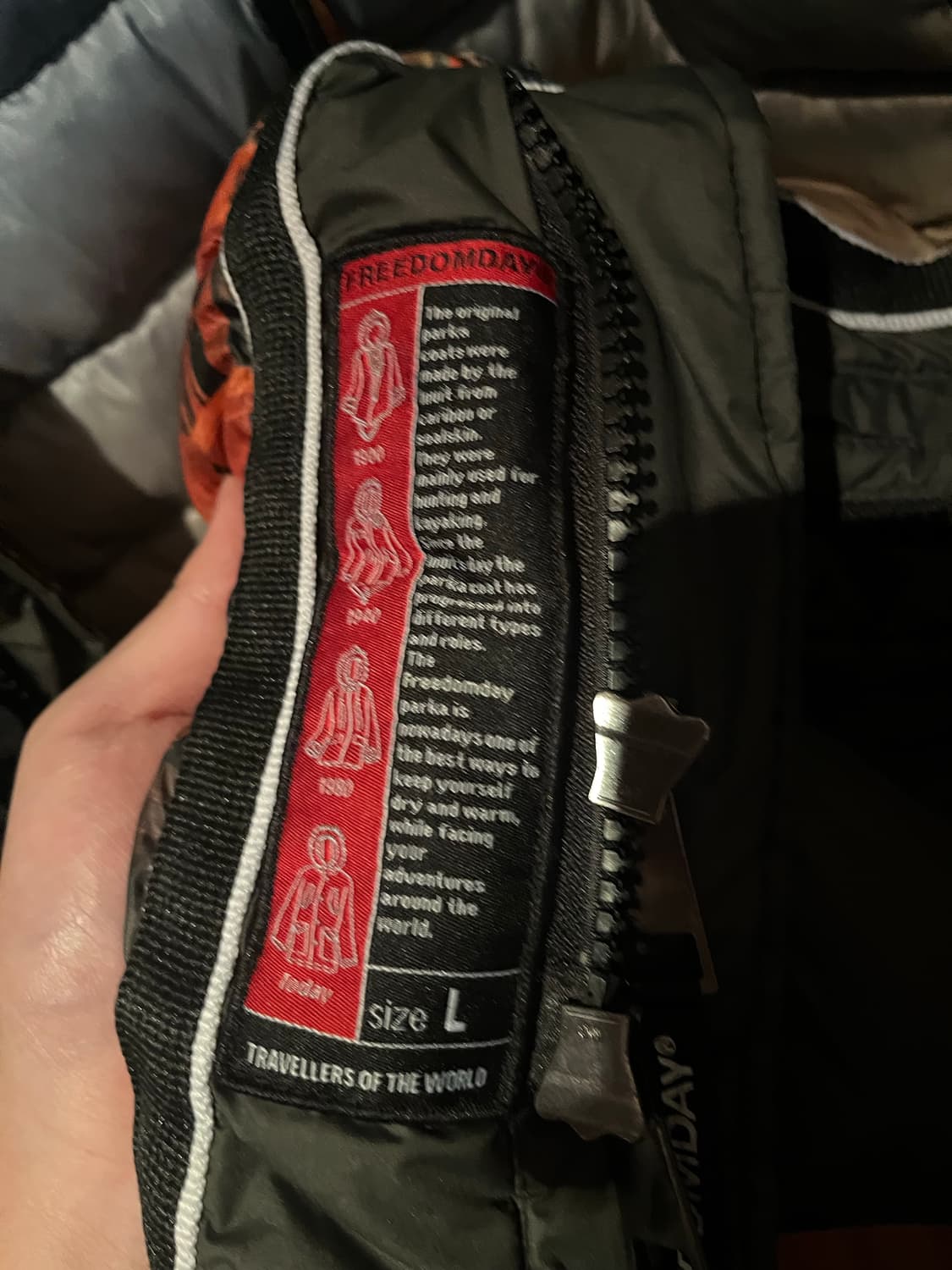 Freedomday 패딩 L 상품이미지4