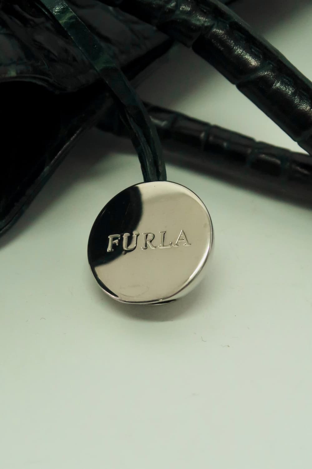 훌라 악어가공 소가죽 핸드백 FURLA HANDBAG  상품이미지5