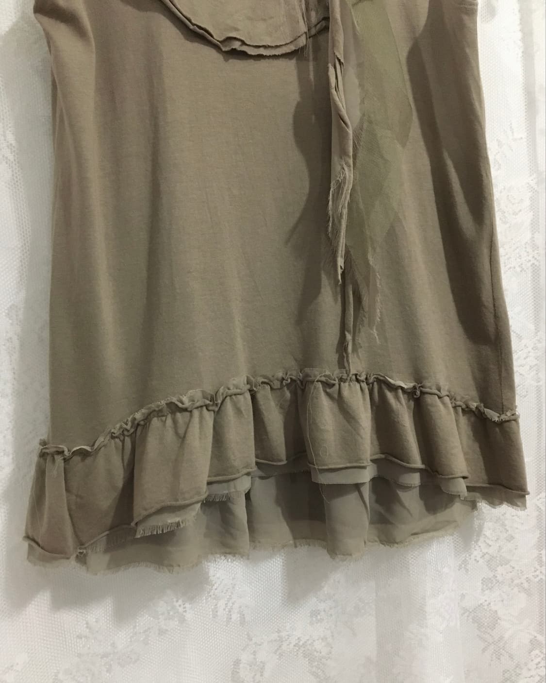 JPN grunge frill sleeveless top 상품이미지7