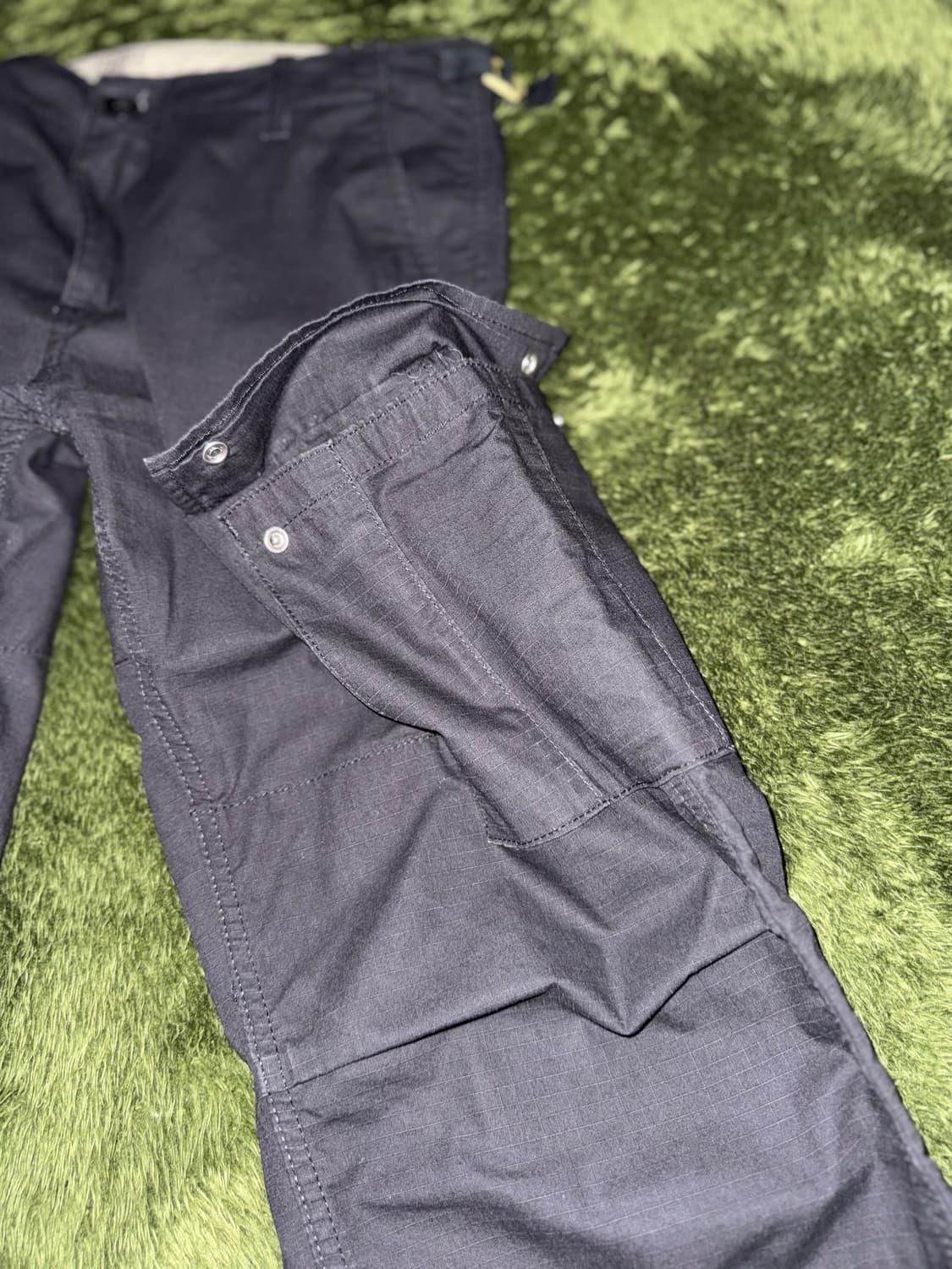 [32X32] 칼하트 WIP 에비에이션 카고 팬츠 블랙 상품이미지6