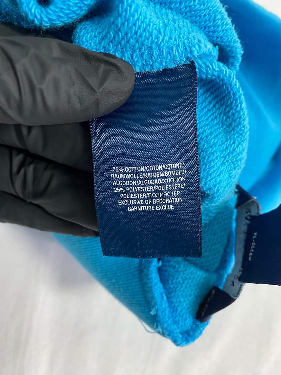 폴로 랄프로렌 블루 코튼 미니스커트 옐로우포니 M 상품이미지4