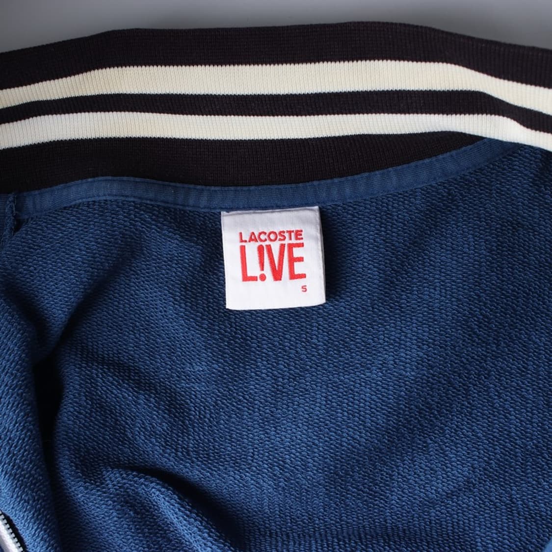 라코스테 라이브 스트라이프 배색 트랙탑 집업 5 상품이미지5