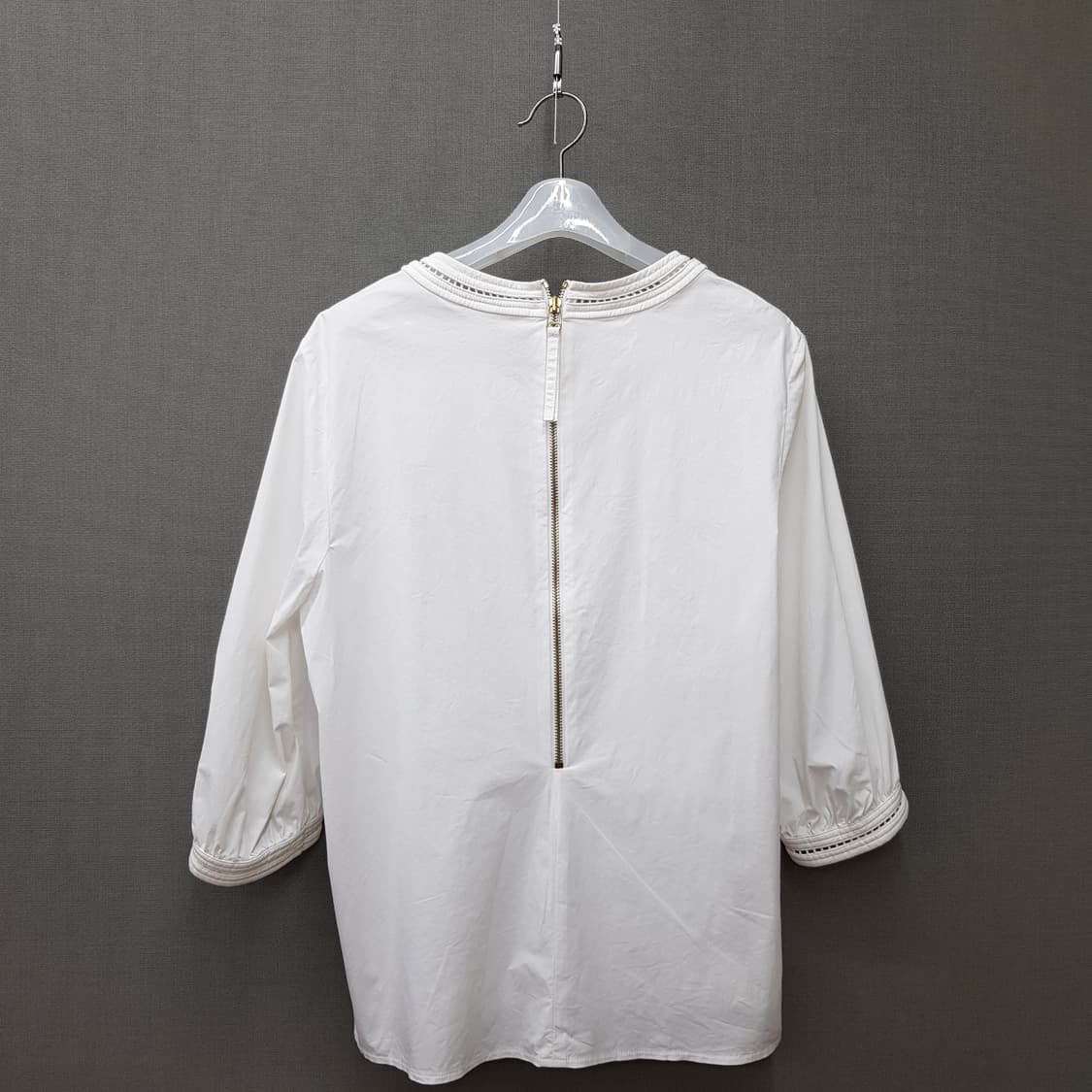 마쥬 Maje 백지퍼 디테일 7부 블라우스 1사이즈 상품이미지4