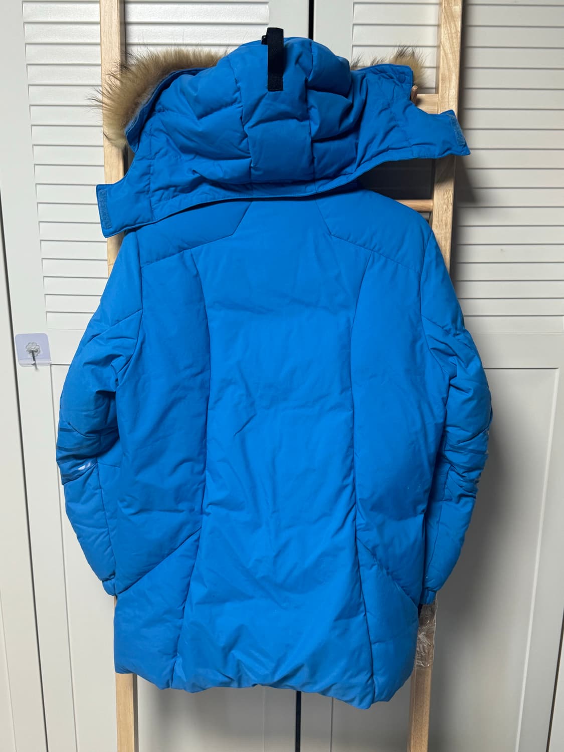 데상트 아우디 블루 패딩 자켓 새상품급 상품이미지4