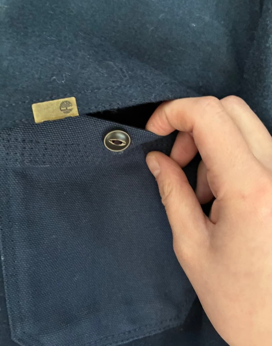 팀버랜드 네이비 셔츠 자켓 상품이미지6