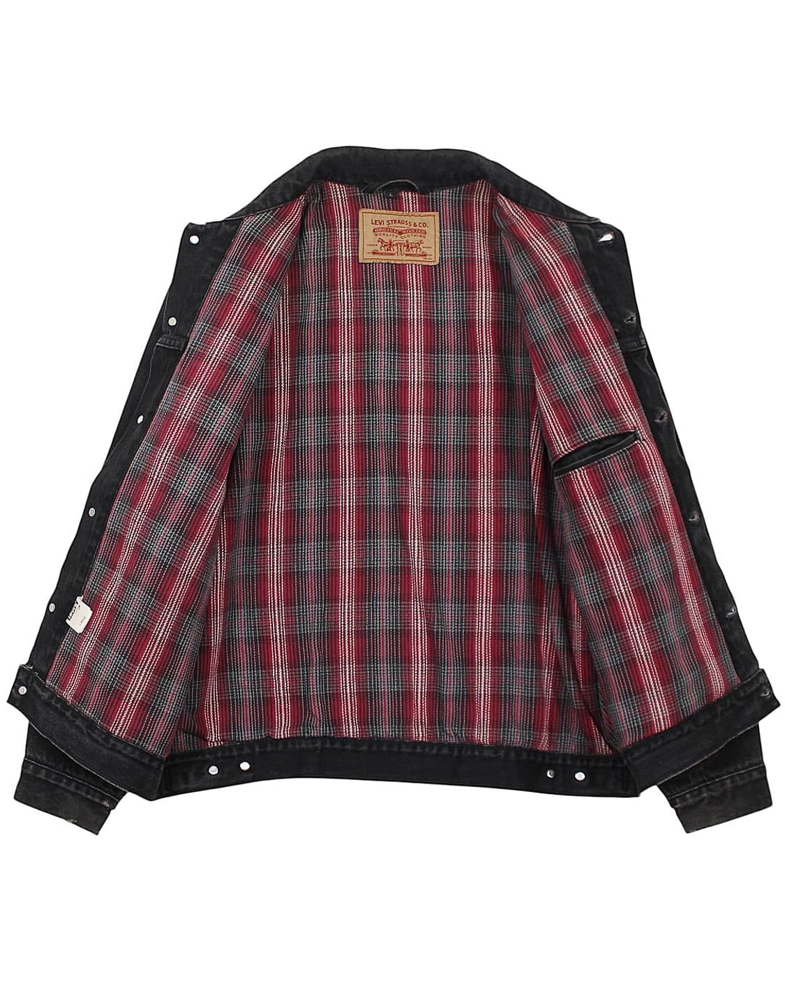 1995 USA 리바이스 70699-4159 블랙 데님 자켓 빈티지 미제 상품이미지4