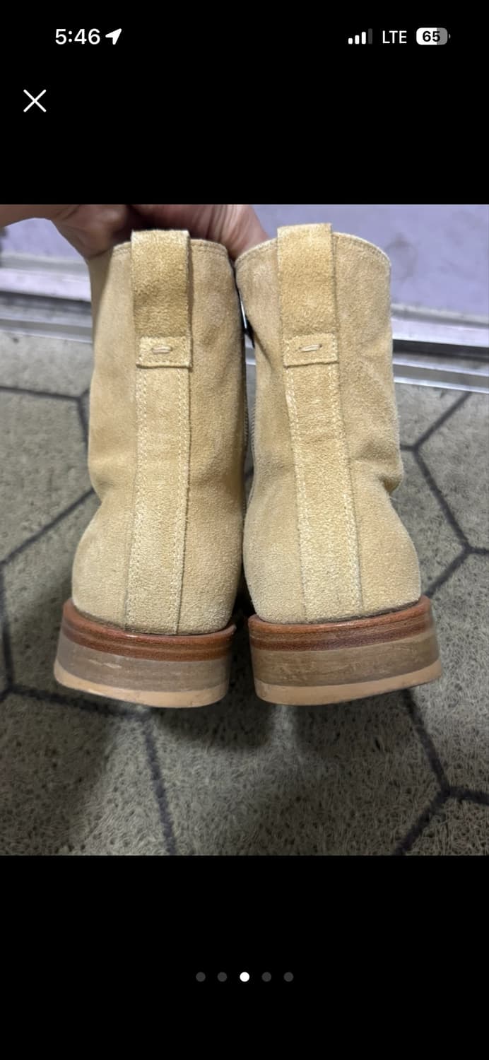 로스트가든 알도 베이지 스웨이드 앵클 부츠 상품이미지3