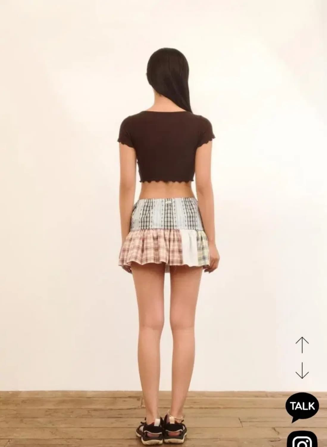 네이키드서프클럽 체크프릴탑 상품이미지2