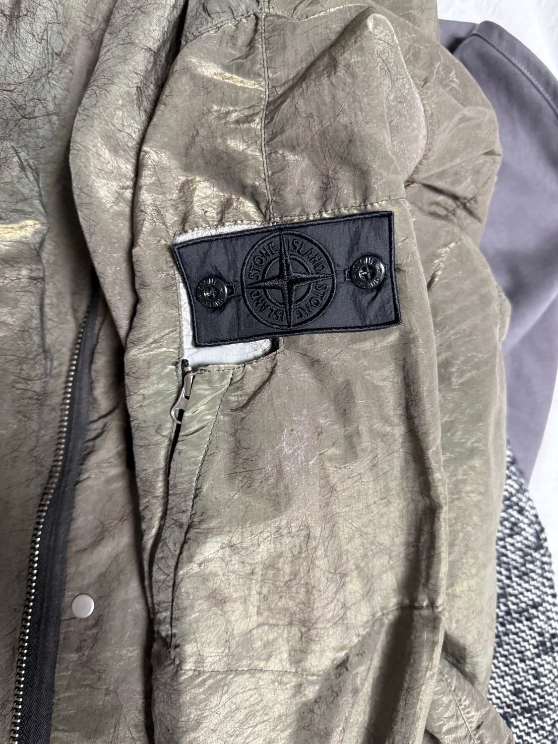 스톤아일랜드 * 쉐도우 나일론메탈 스파이더 봄버 상품이미지7