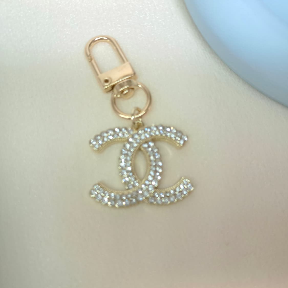 2+1 행사) 샤넬 키링 빈티지 펜던트 크리스탈 cc 상품이미지4