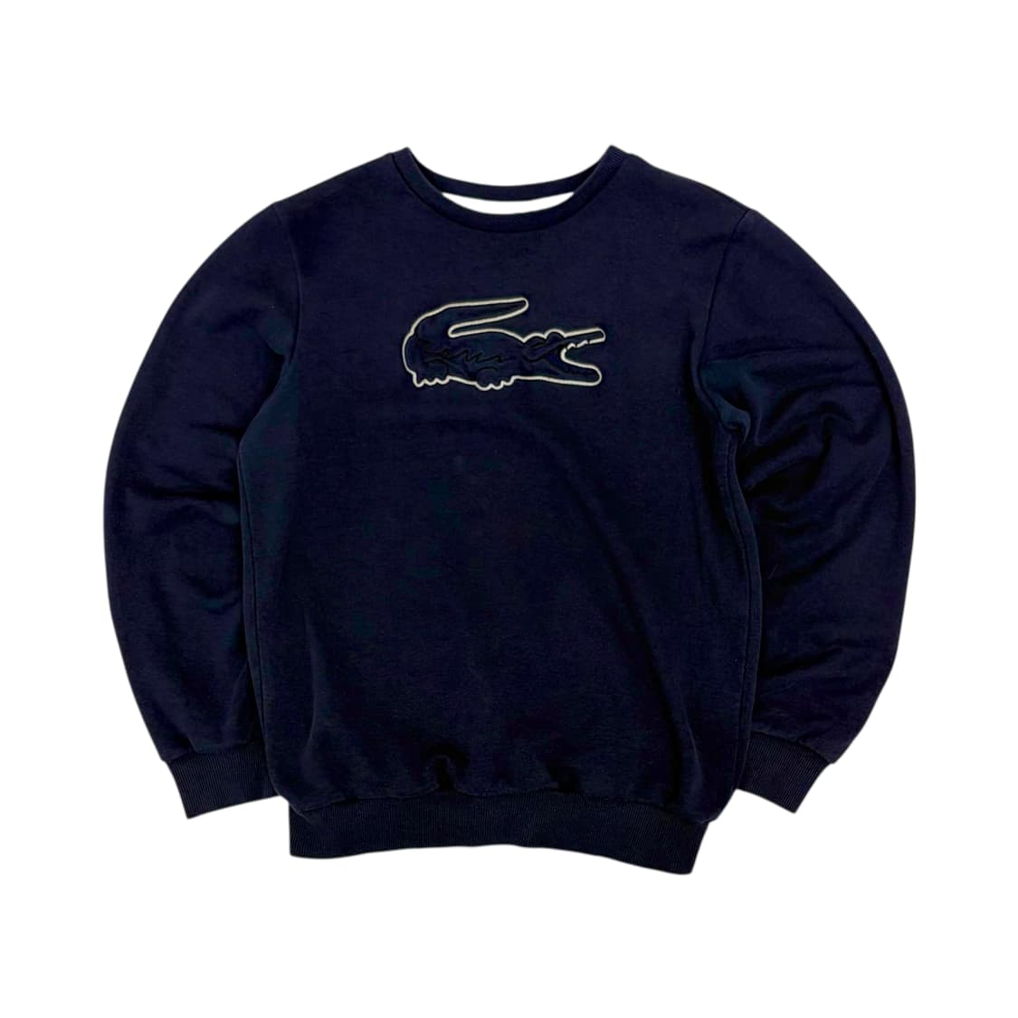 라코스테 라이브 빅로고 네이비 맨투맨  상품이미지1