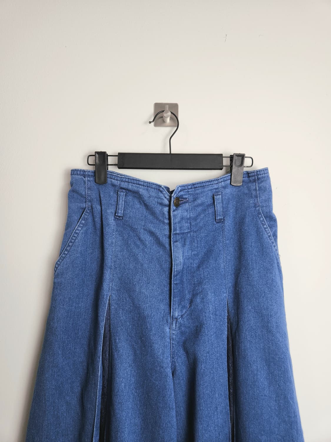 (axes femme)데님 레이스 롱 팬츠 상품이미지9