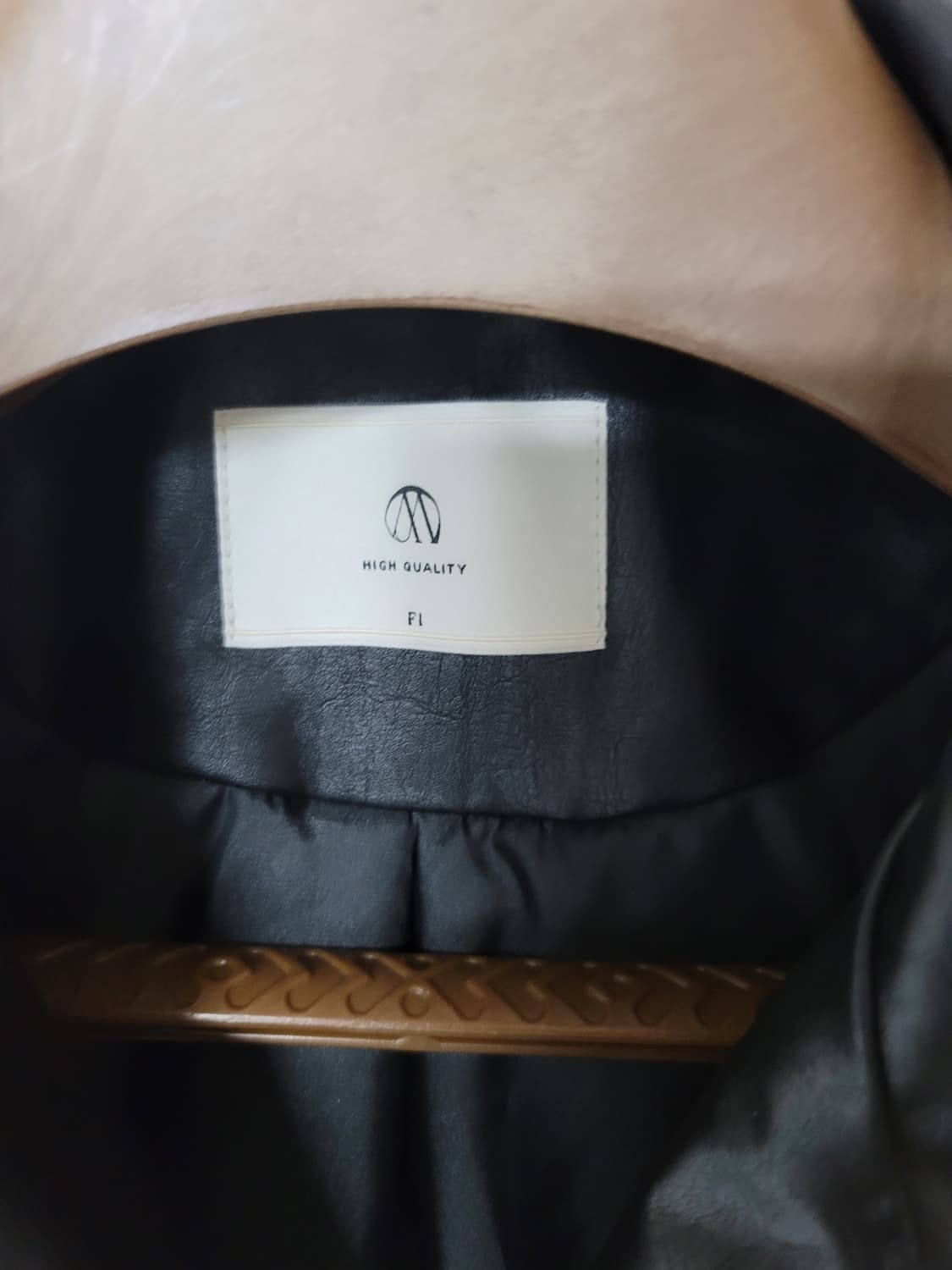 벨티트 인조가죽 자켓 100정사이즈 상태극상 상품이미지4