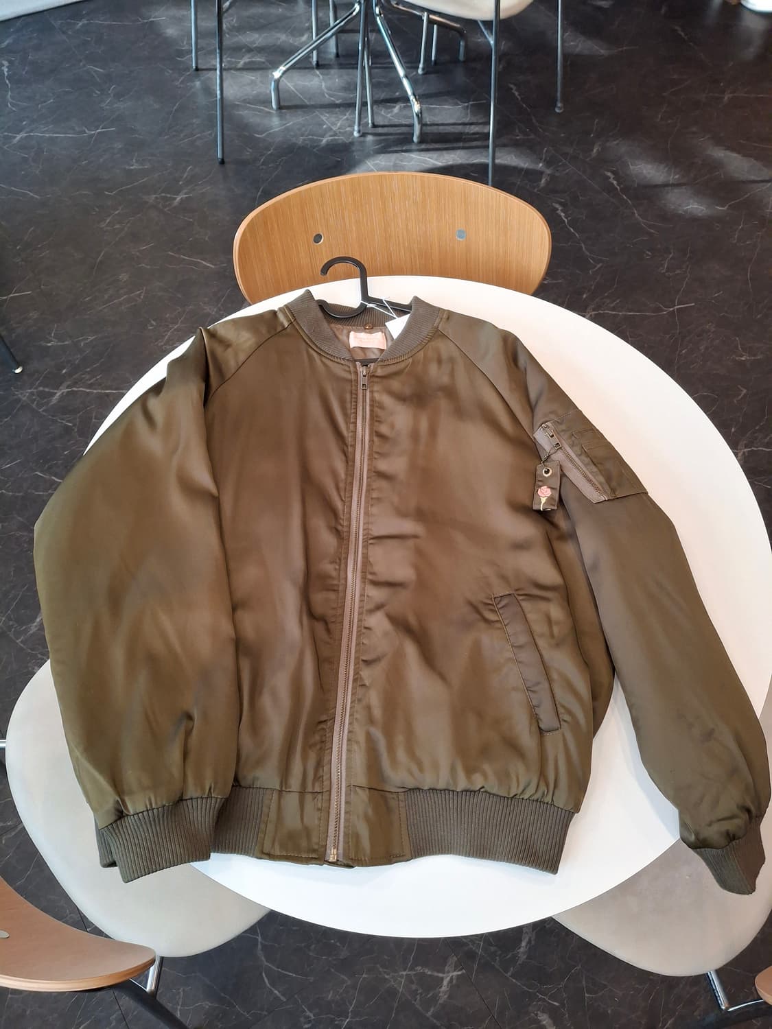 (마지막특가) 카키 봄버 일본자켓 상품이미지1