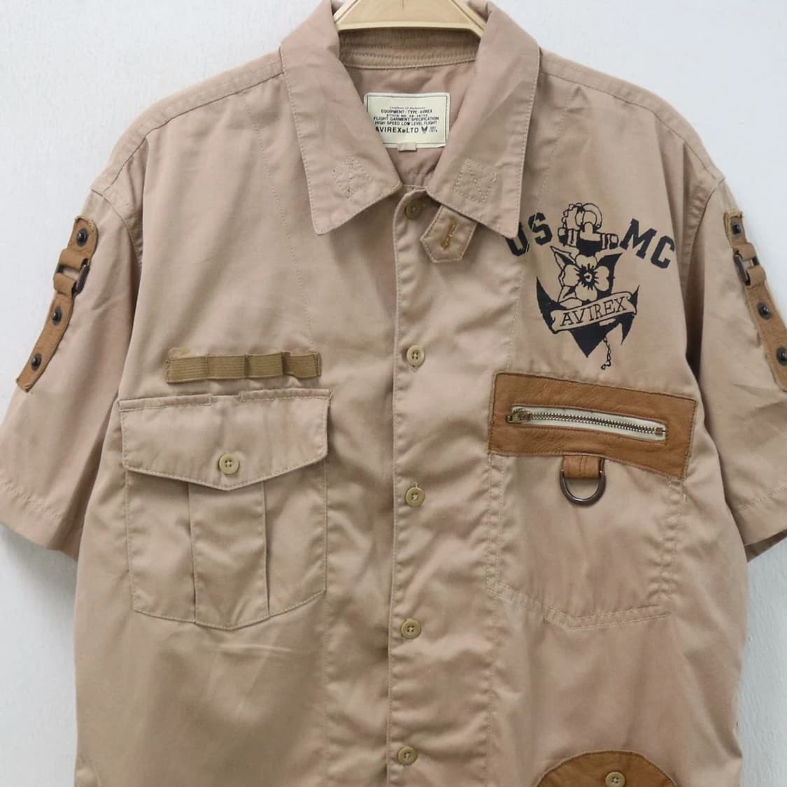 아비렉스 사파리 셔츠 66196 상품이미지3