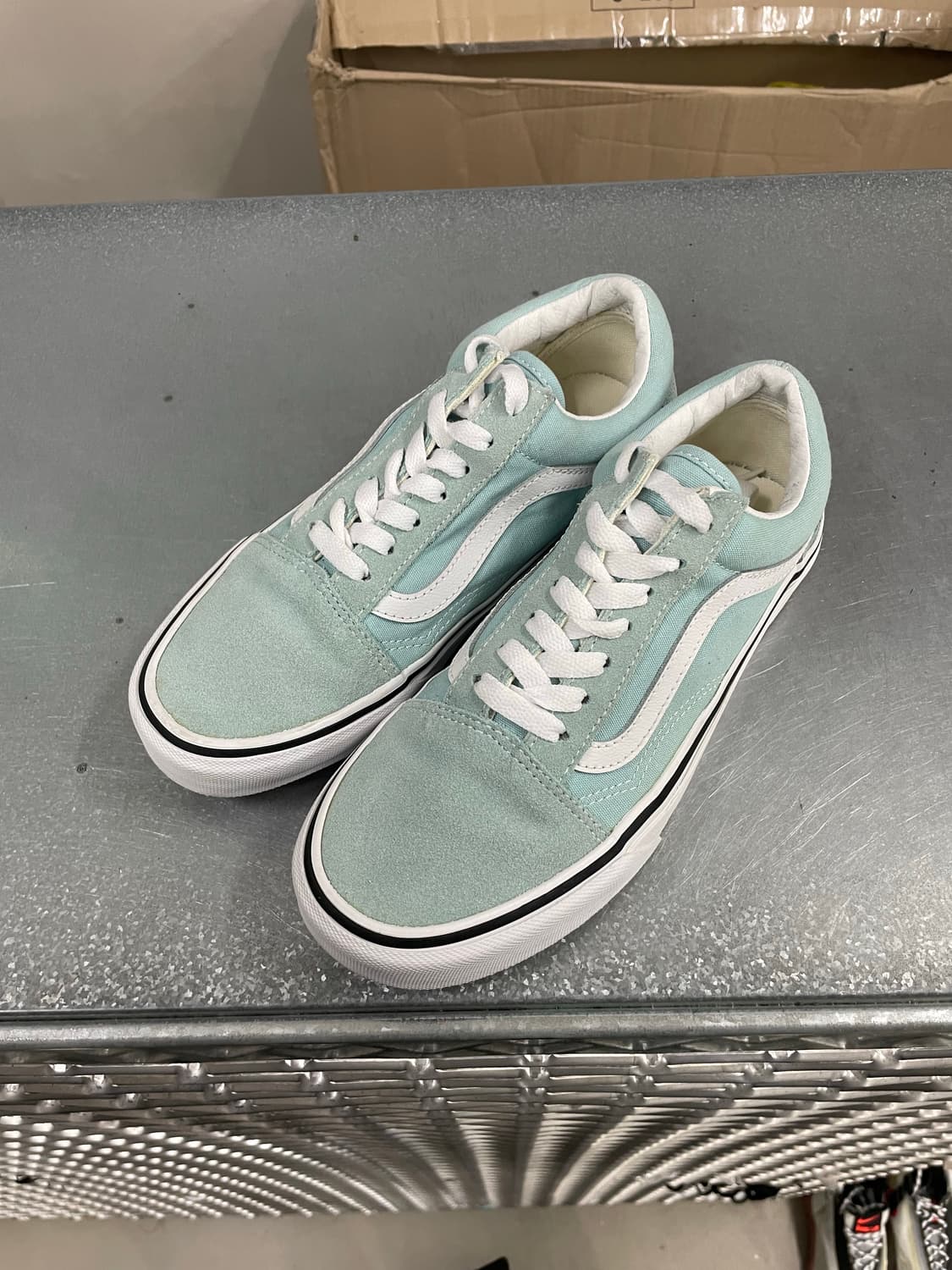 반스 올드스쿨 컬러 띠어리 민트 240 상품이미지2