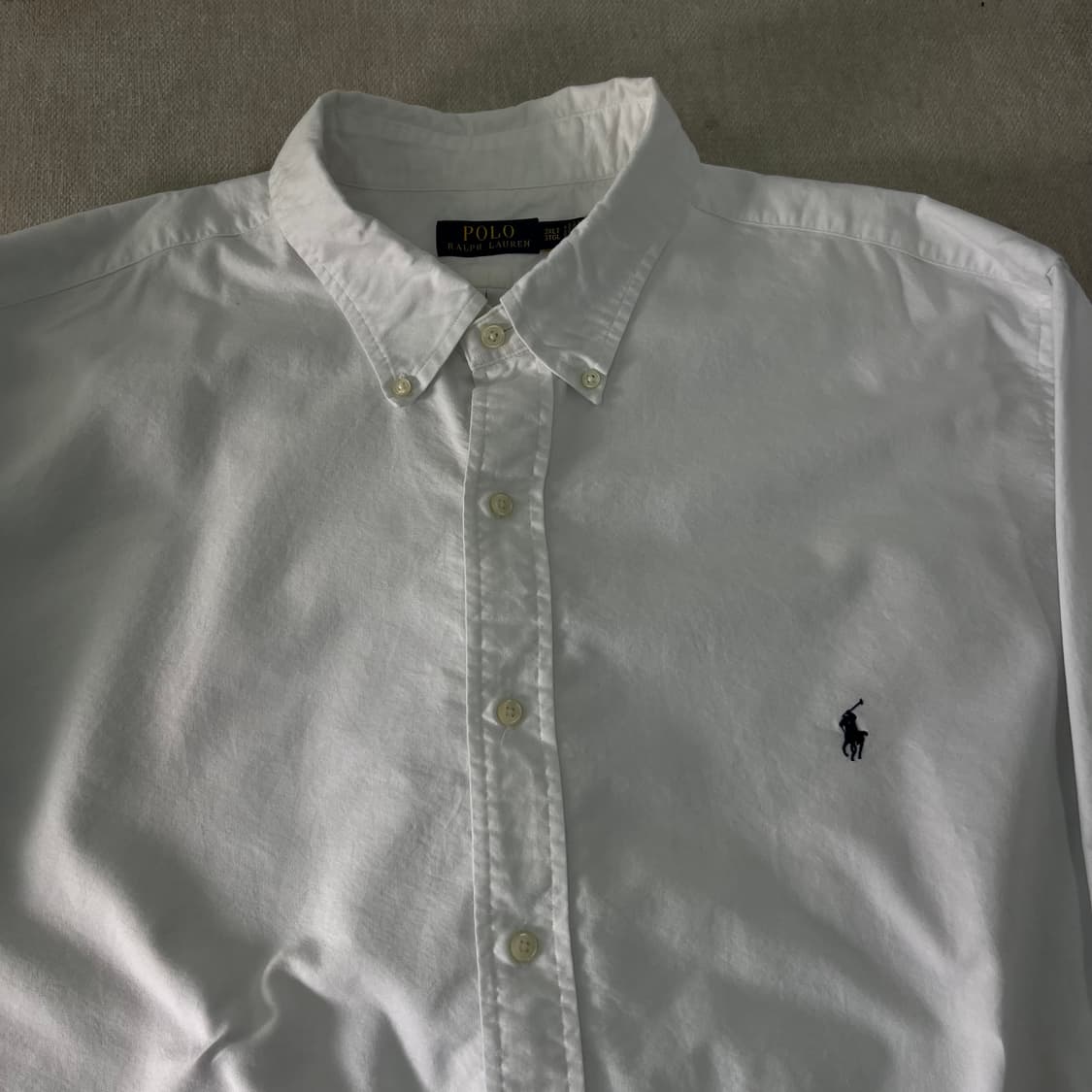 115 폴로랄프로렌 신형라벨 화이트 셔츠 상품이미지2
