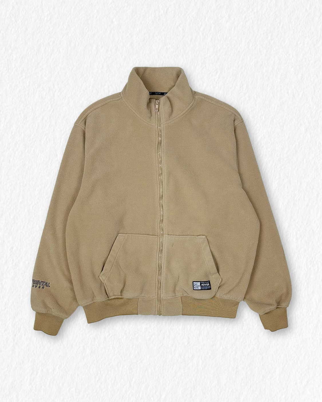 Advisory 베이지 후리스 자켓 상품이미지1