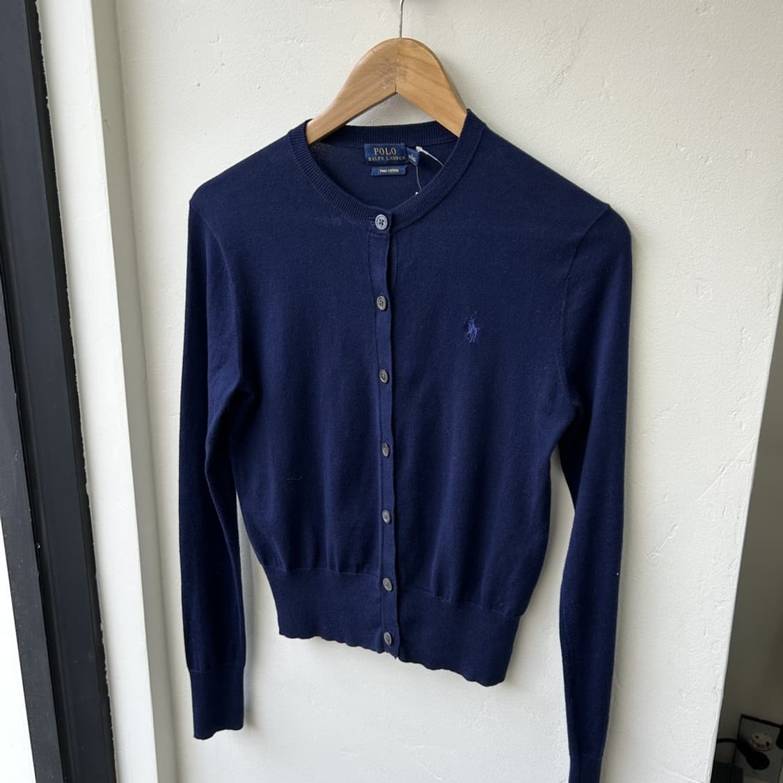 15418 - 폴로 랄프로렌 네이비 가디건 (피마 코튼) 상품이미지2