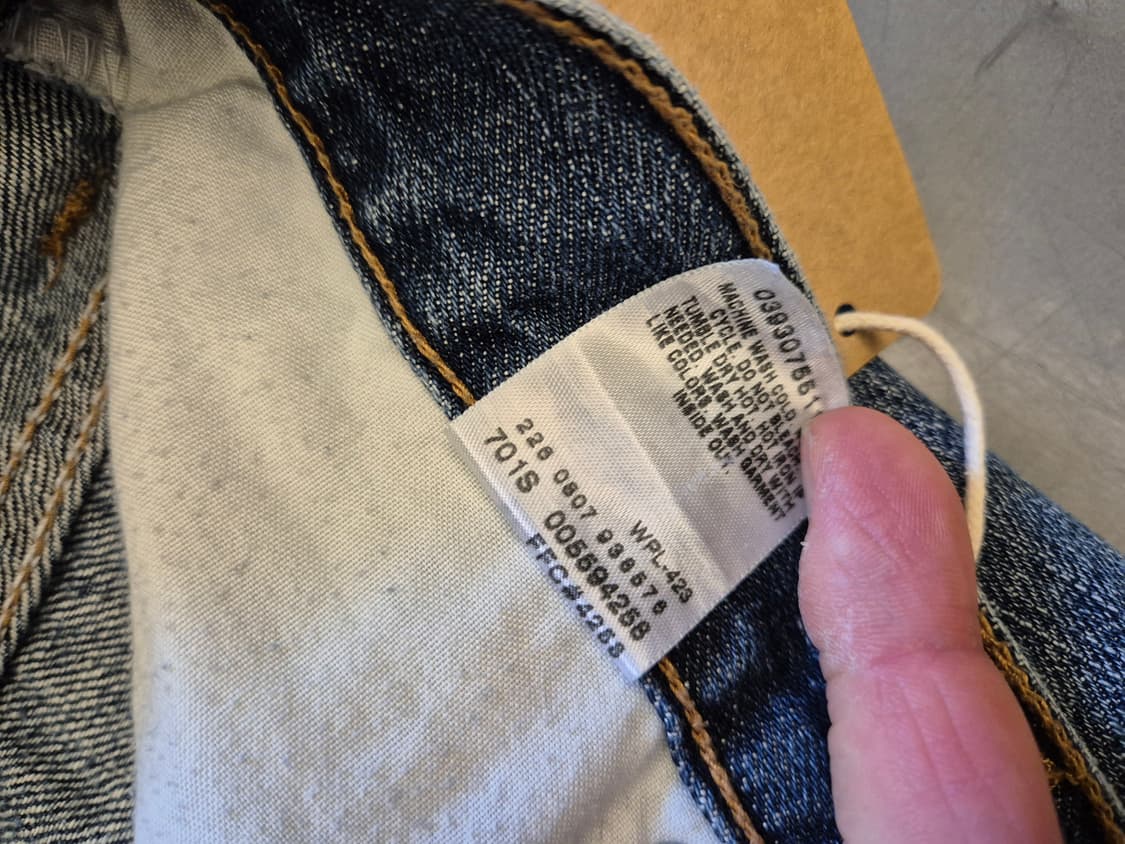 00s 리바이스 559 릴렉스드핏 데님 팬츠 상품이미지8