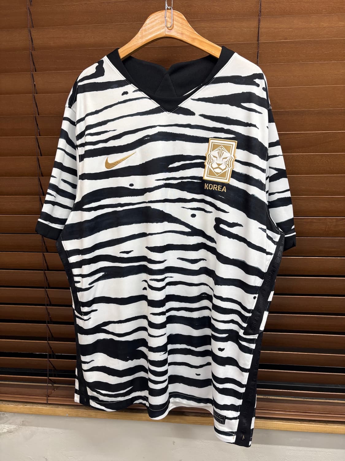 3XL Nike 나이키 1920 대한민국 축구 국대 어웨이 백호 유니폼 상품이미지1