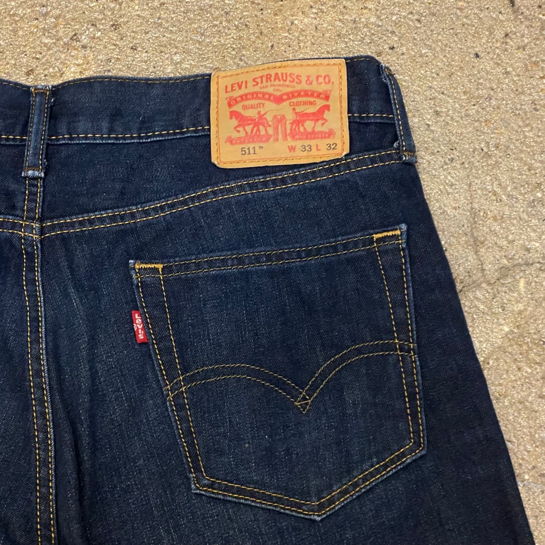 USA 빈티지 리바이스 511 청바지 상품이미지7