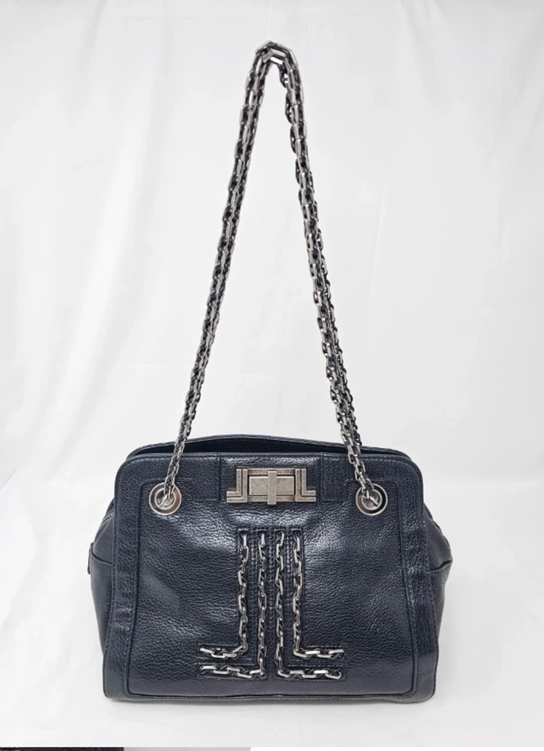 랑방 가죽 체인 숄더백 상품이미지2