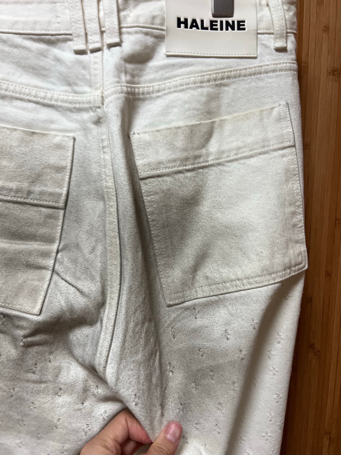 알렌느 데미지 팬츠 2사이즈  상품이미지7