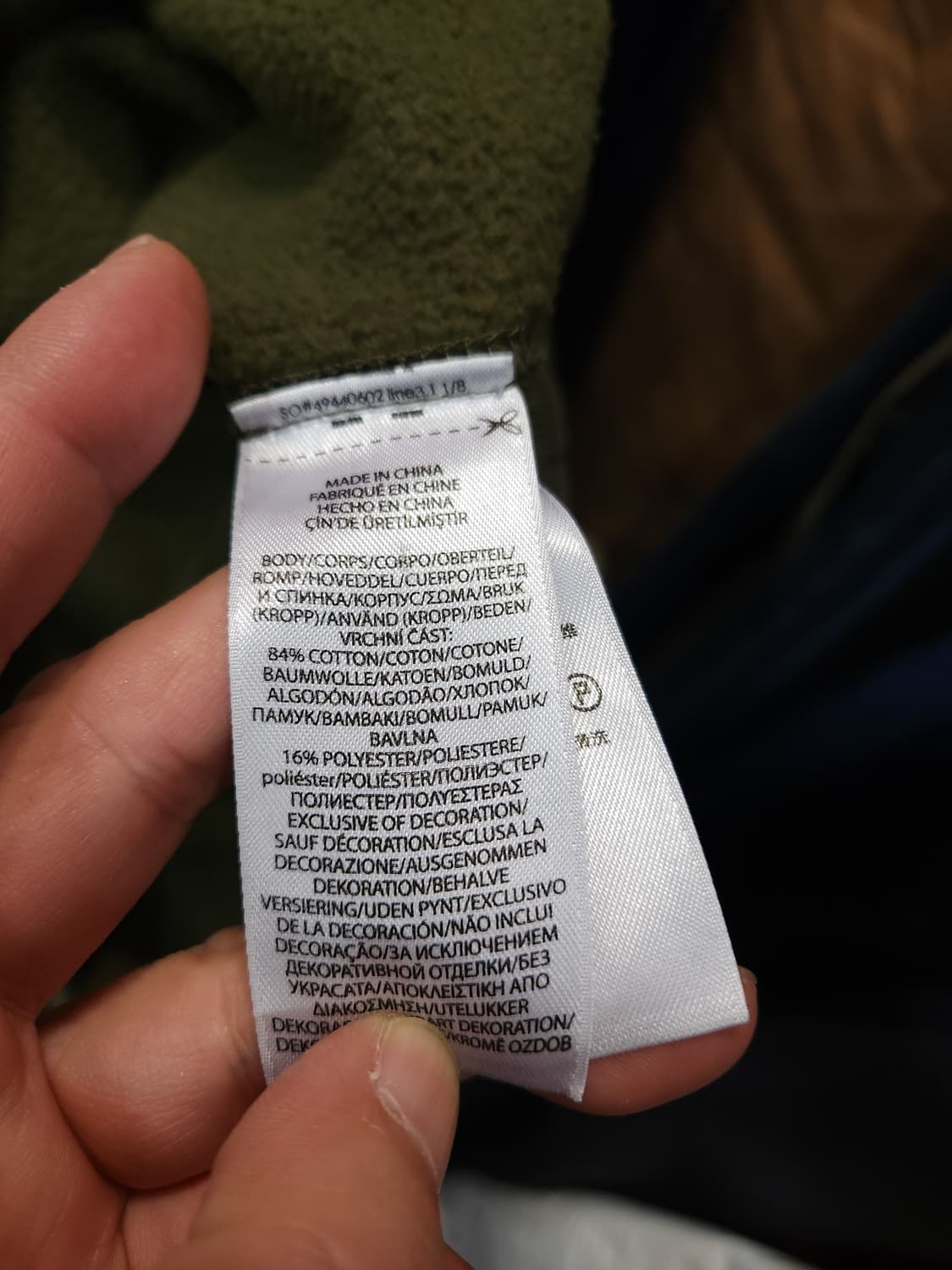 폴로 랄프로렌 트리플포니 자수 맨투맨
​
 상품이미지5