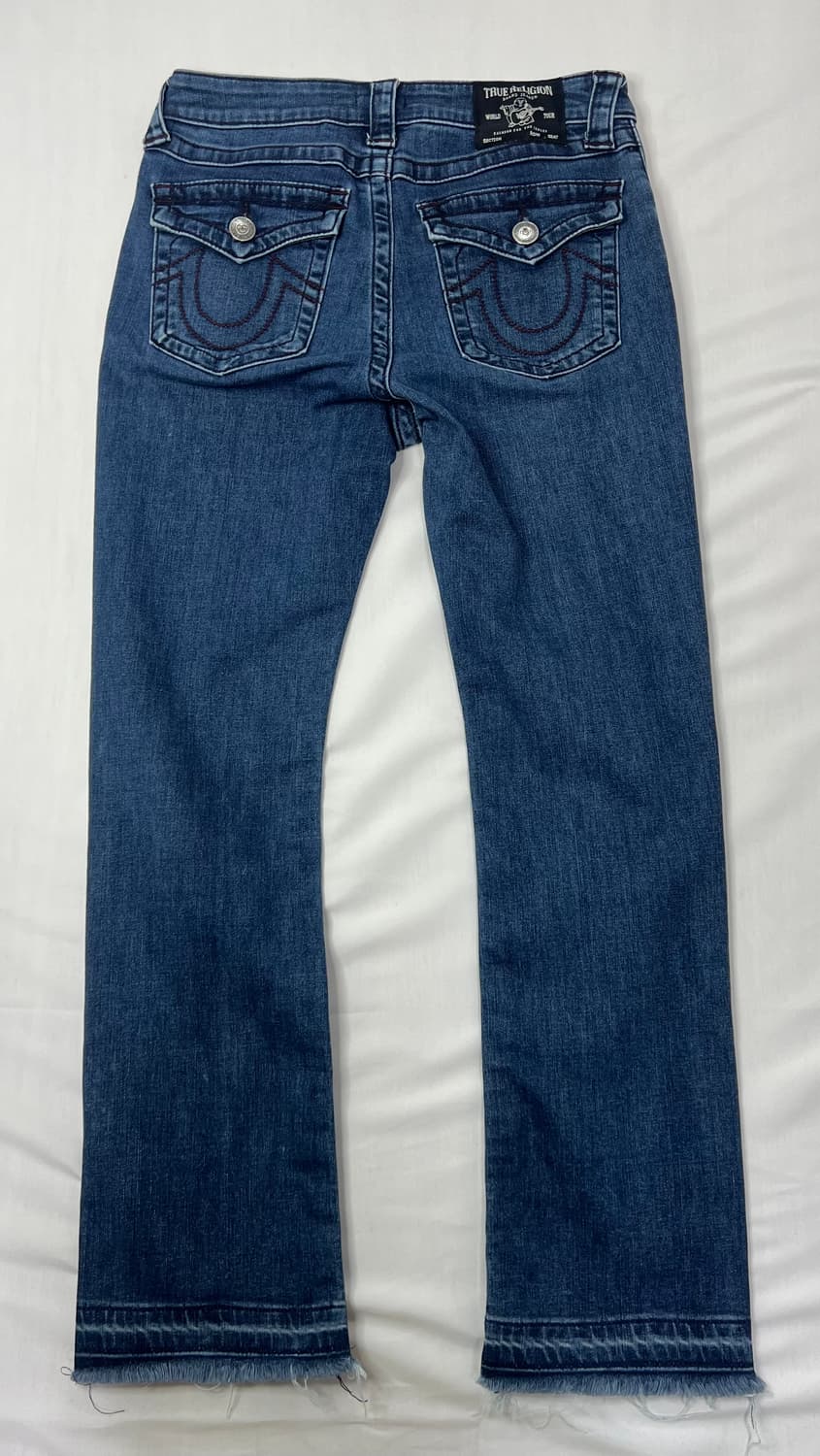 트루릴리젼 데님 청바지 부츠컷 상품이미지3