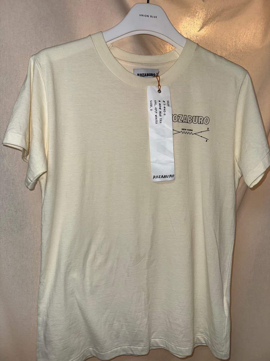 (새상품) KOZABURO 반팔 티셔츠 size 2 상품이미지1