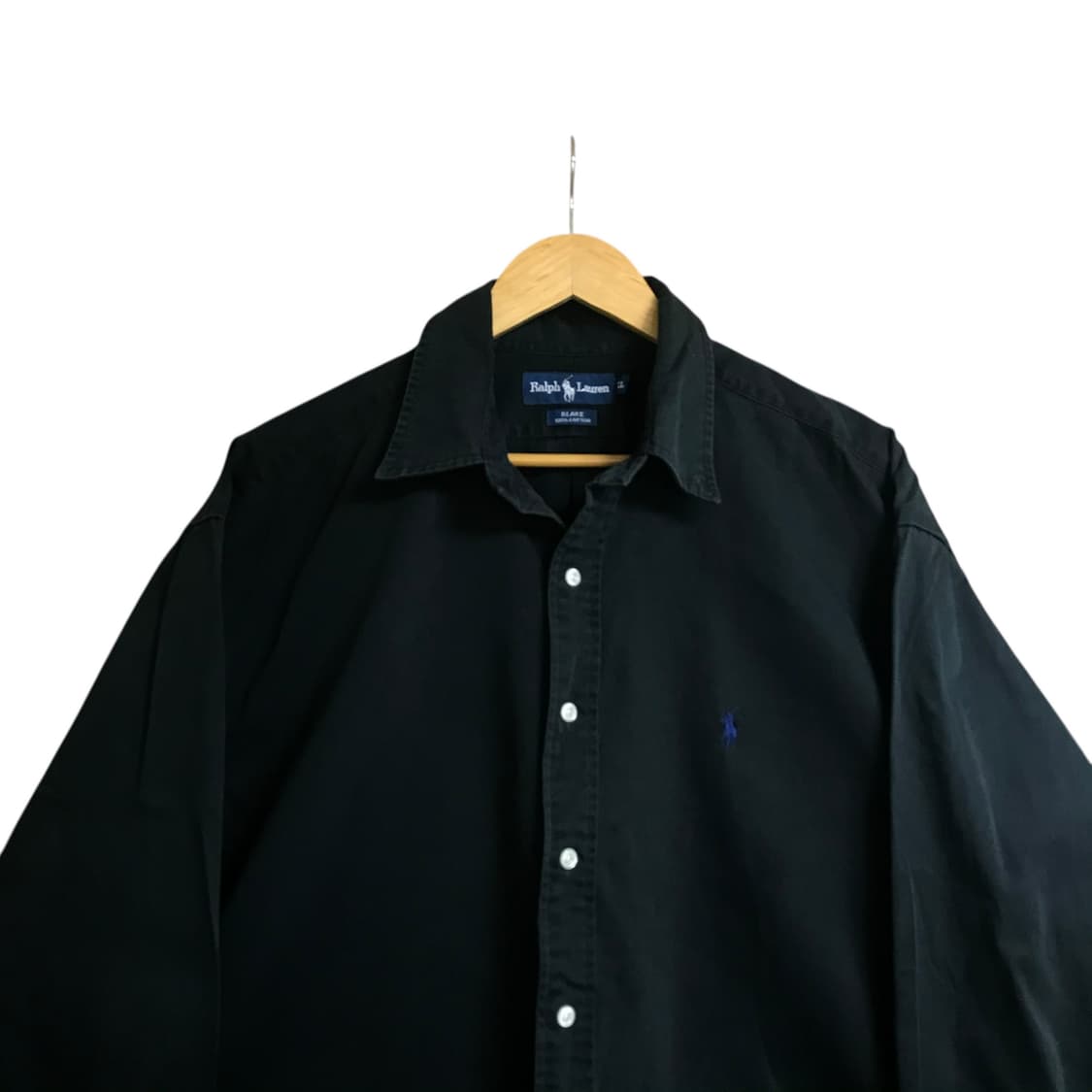 폴로 검정 솔리드 단색셔츠 상품이미지1