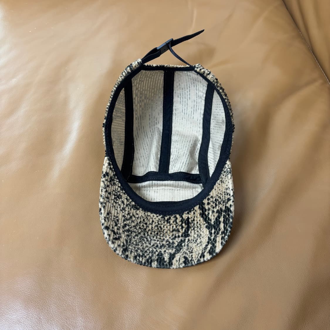 슈프림 캠프캡 모자 박스로고 코듀로이 스네이크 상품이미지6