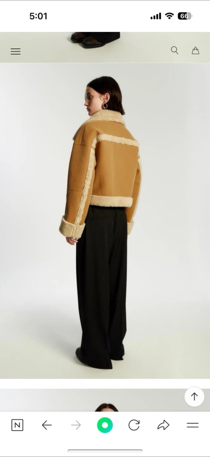 리메크 무스탕 (정은지 착용) 상품이미지7