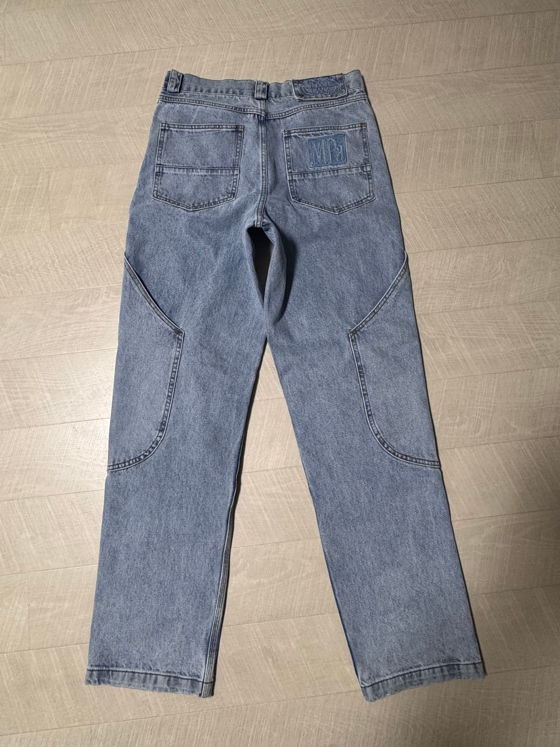 플라스틱프로덕트 카프 포켓 데님 연청 L 상품이미지3