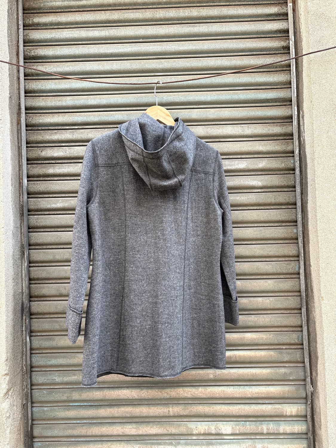 Jantzen 축융울 후드 재킷 얇은 재킷 상품이미지2