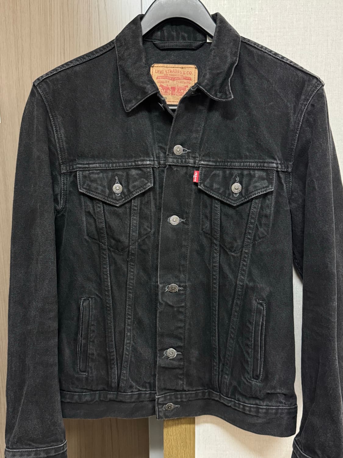 빈티지 리바이스 70589흑청 데님 자켓 + 505 상품이미지2