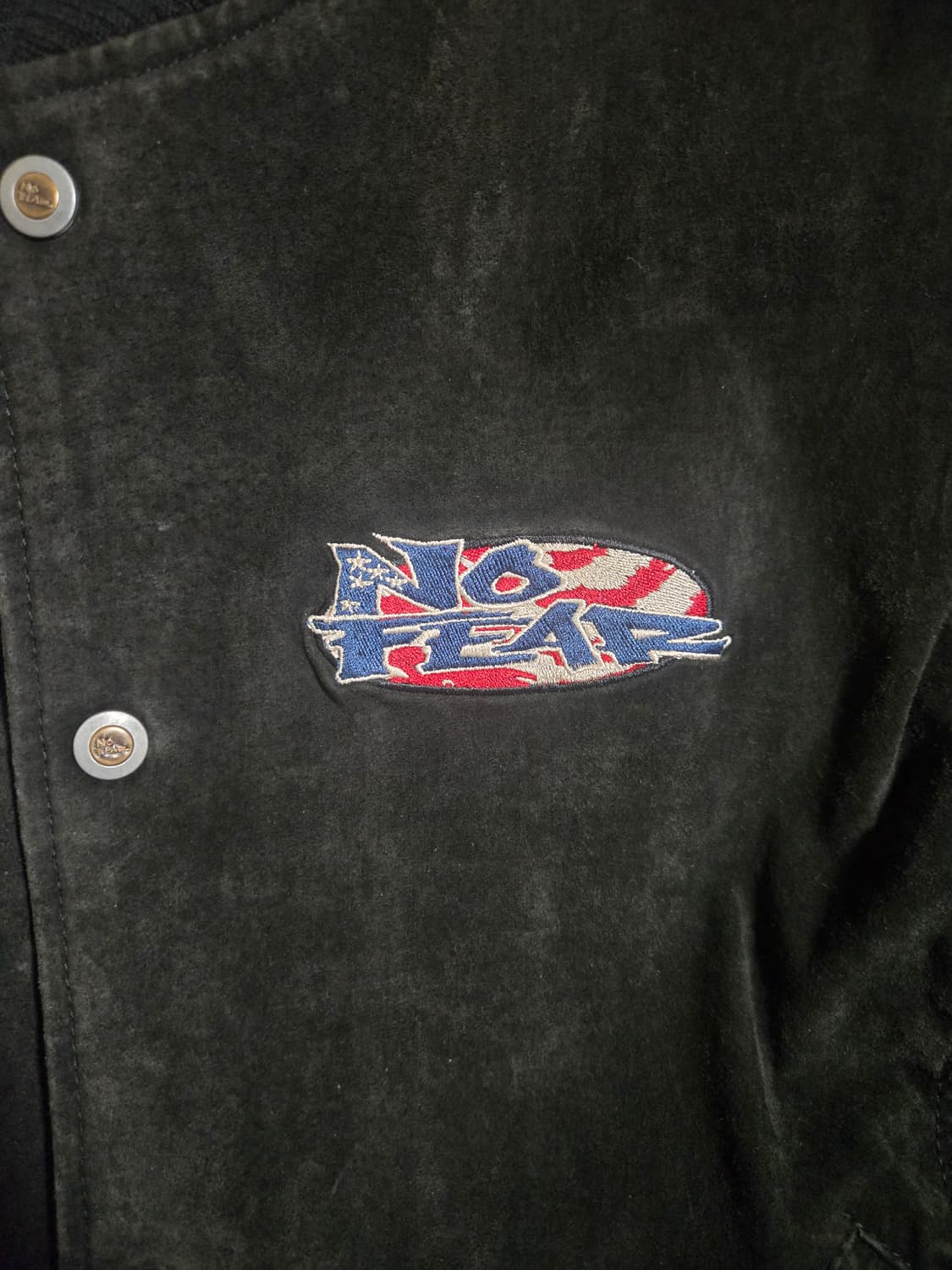 90s no fear leather jacket 상품이미지4