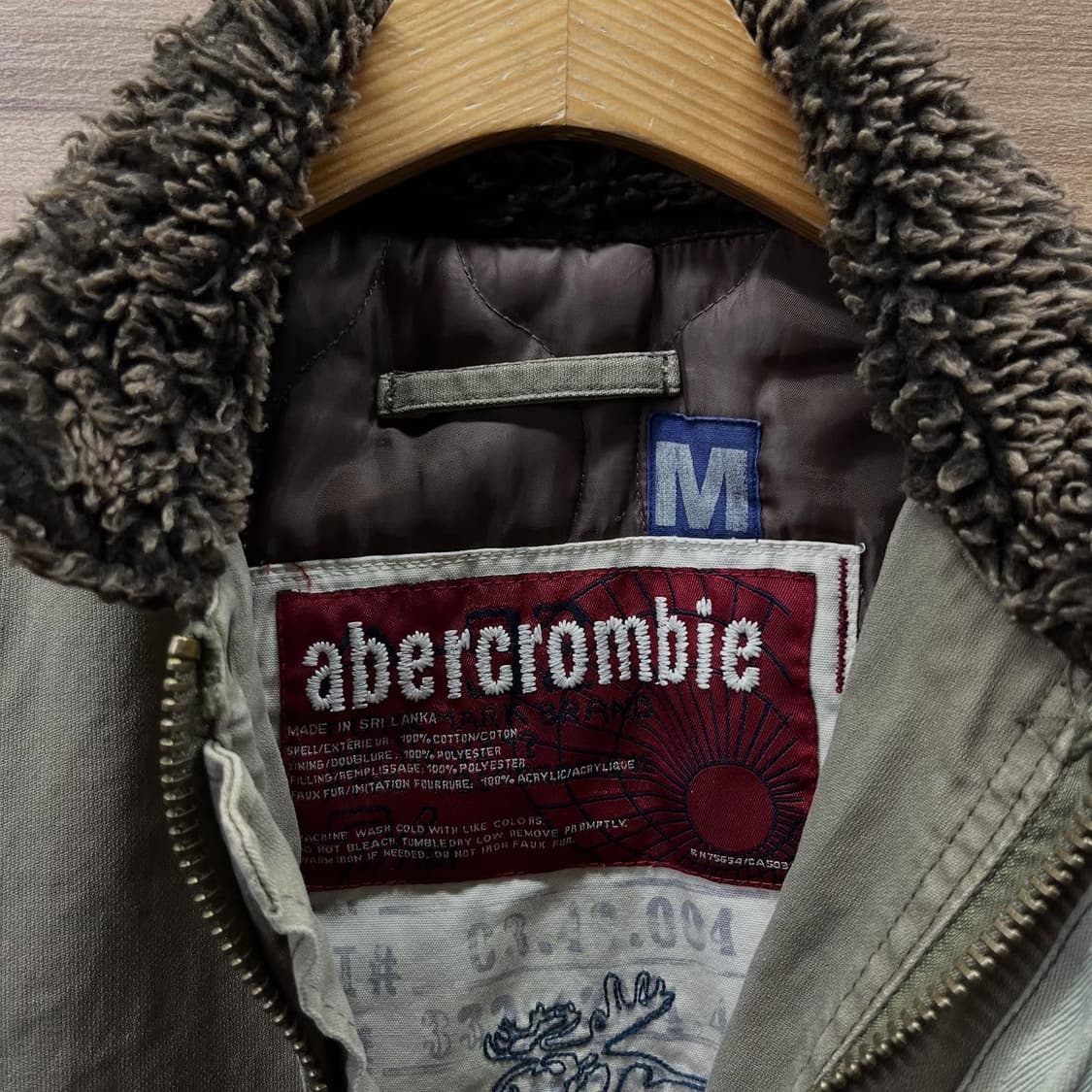 아베크롬비 빈티지 밀리터리 덱자켓 상품이미지2