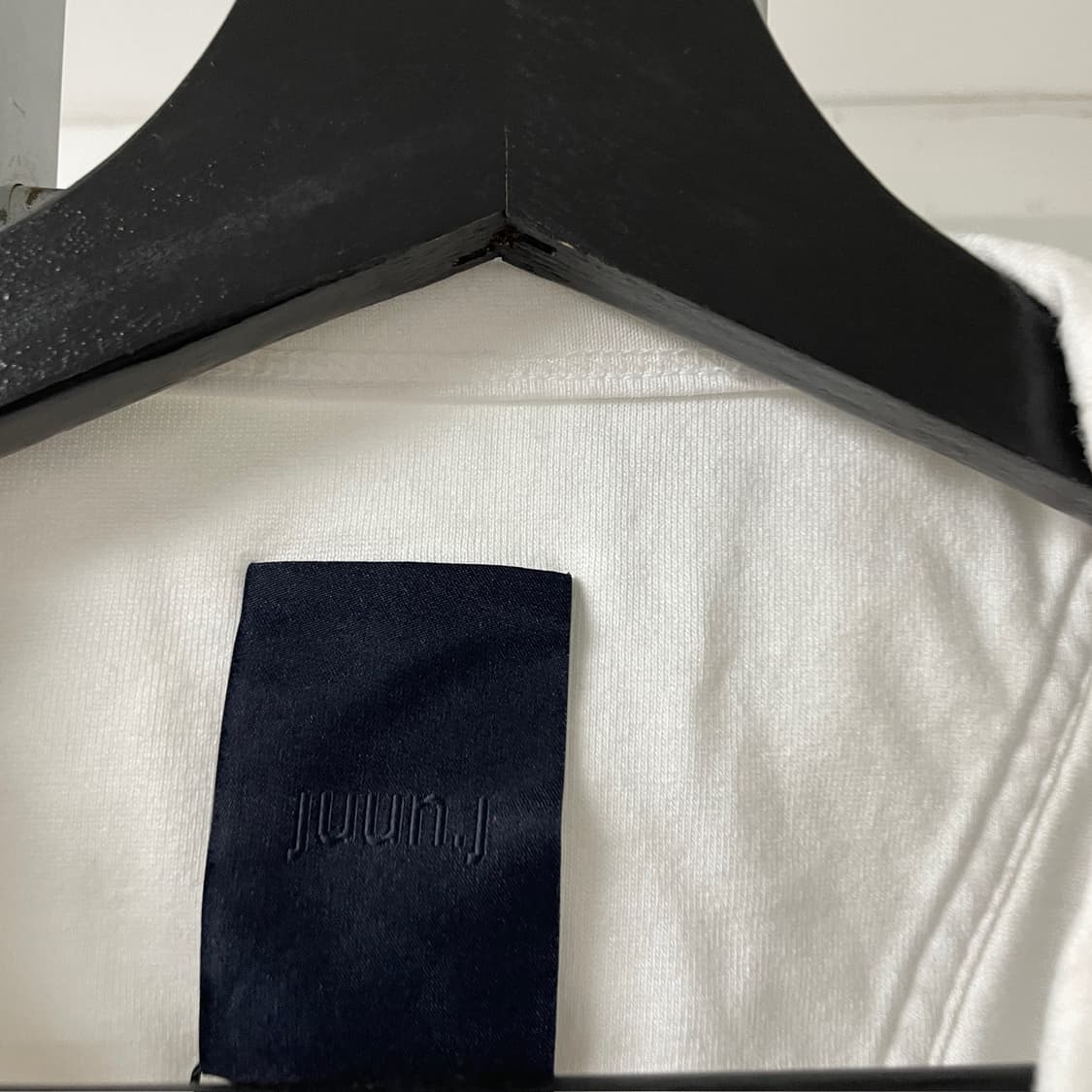 준지 화이트 반팔 티셔츠 S 상품이미지6